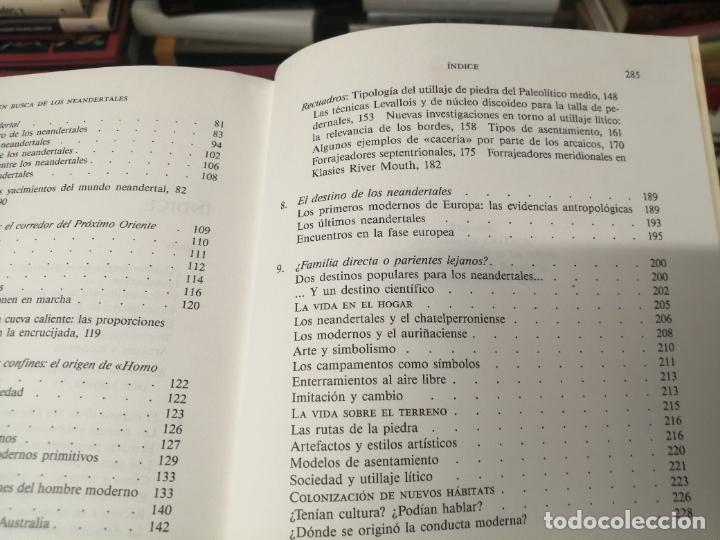 Libros de segunda mano: EN BUSCA DE LOS NEANDERTALES . LA SOLUCI&Oacute;N AL ROMPECABEZAS DE LOS OR&Iacute;GENES HUMANOS. STRINGER . - Foto 20