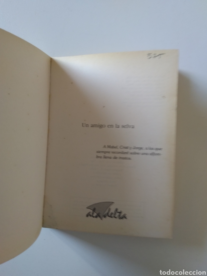 Libros de segunda mano: UN AMIGO EN LA SELVA/ALFREDO G&Oacute;MEZ CERDA ALA DELTA - Foto 2