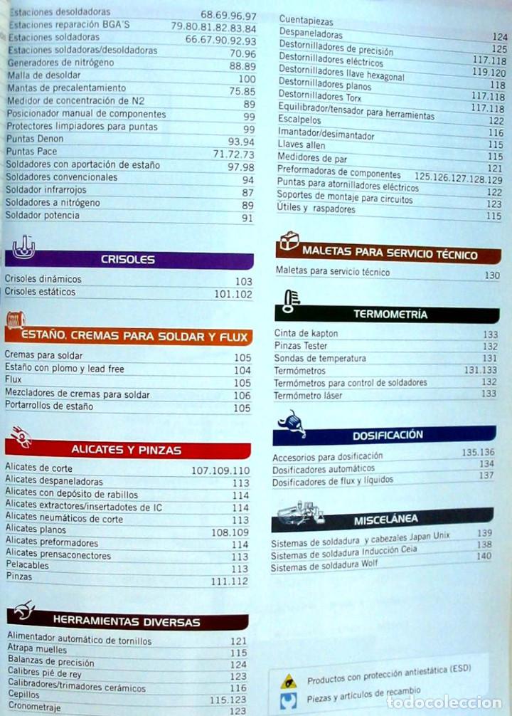 Libros de segunda mano: HERRAMIENTAS PARA ELECTR&Oacute;NICA - CAT&Aacute;LOGO GENERAL - BIELEC - VER INDICE - Foto 3