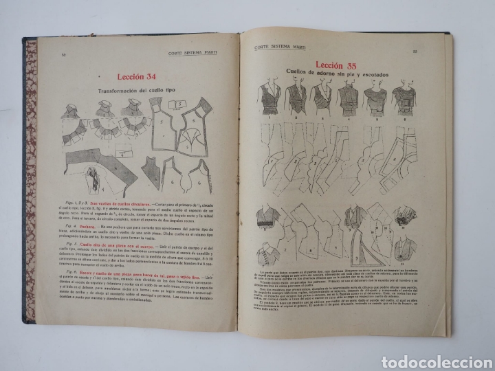 Libros de segunda mano: Curso Sistema marti MODISTERIA 1942 - Foto 2