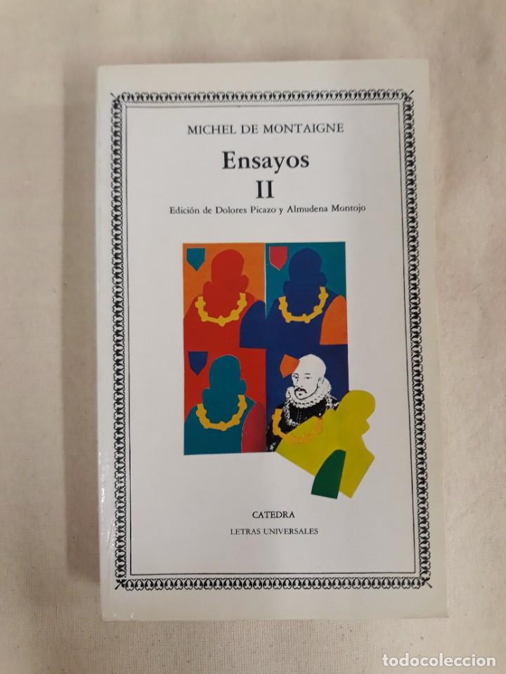 Libros de segunda mano: DE MONTAIGNE, MICHEL. ENSAYOS II. C&Aacute;TEDRA - Foto 1