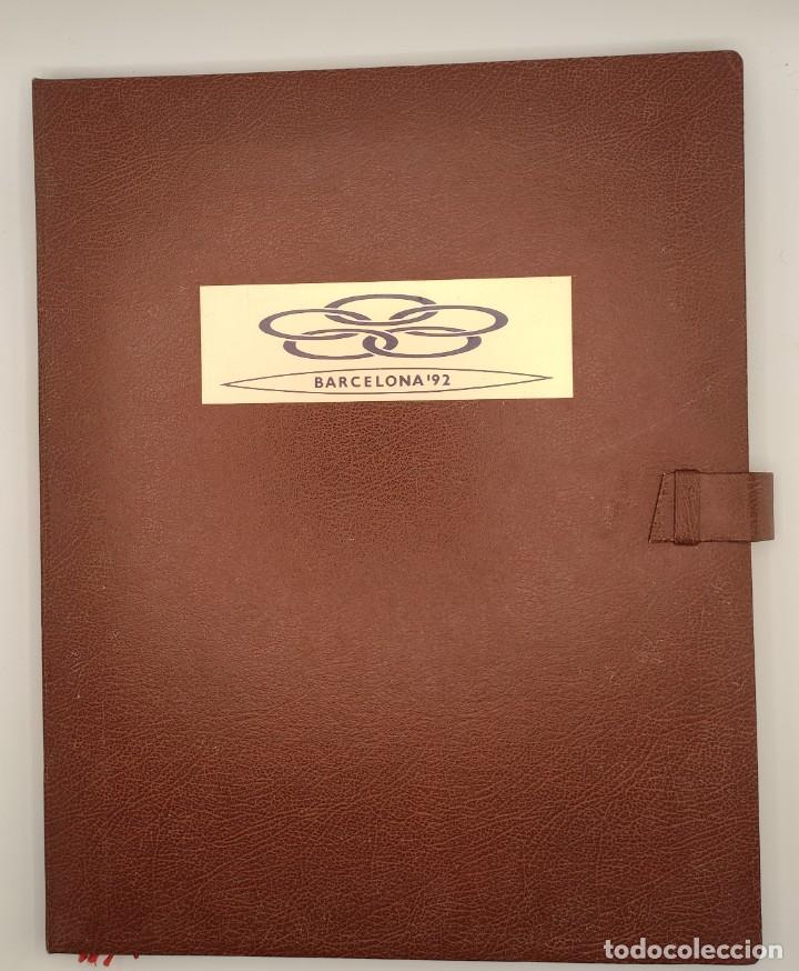 Libros de segunda mano: Facsimil cpn motivo de la Candidatura de Barcelona a los Juegos Ol&iacute;mpicos de verano de 1992.