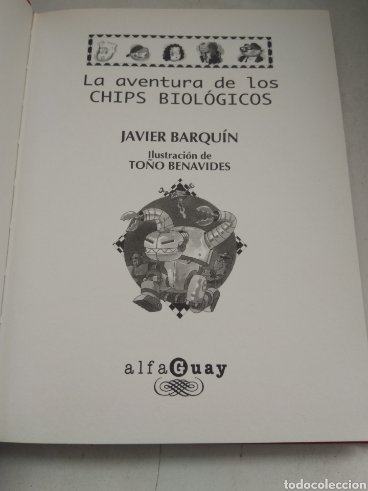 Libros de segunda mano: LA AVENTURA DE LOS CHIPS BIOL&Oacute;GICOS/JAVIER BARQU&Iacute;N - Foto 2