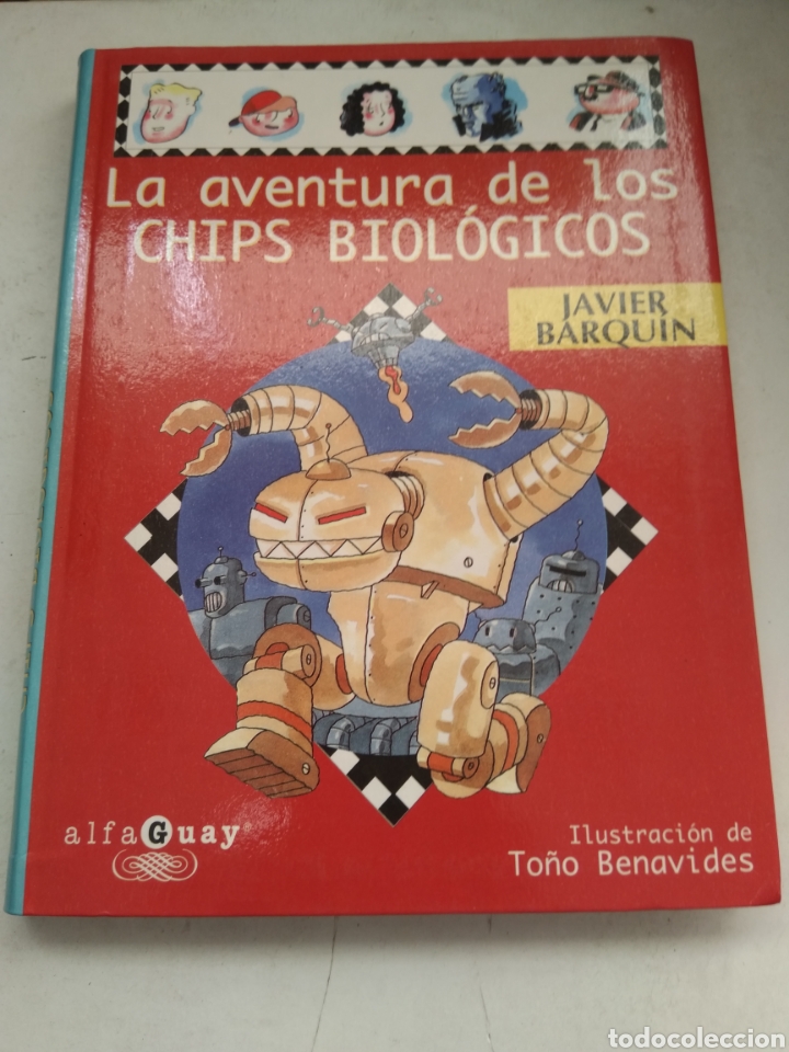 Libros de segunda mano: LA AVENTURA DE LOS CHIPS BIOL&Oacute;GICOS/JAVIER BARQU&Iacute;N - Foto 1