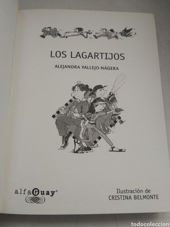 Libros de segunda mano: LOS LAGARTIJOS/ALEJANDRA VALLEJO-NAJERA - Foto 2