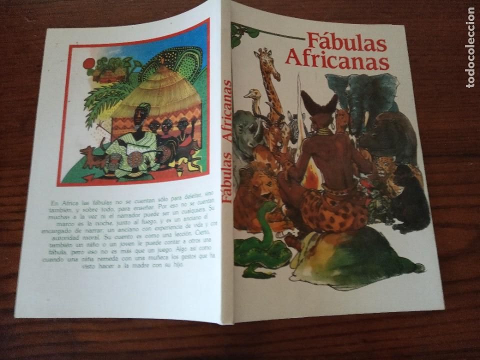 Libros de segunda mano: F&aacute;bulas africanas - Editorial Mundo Negro. - Foto 2