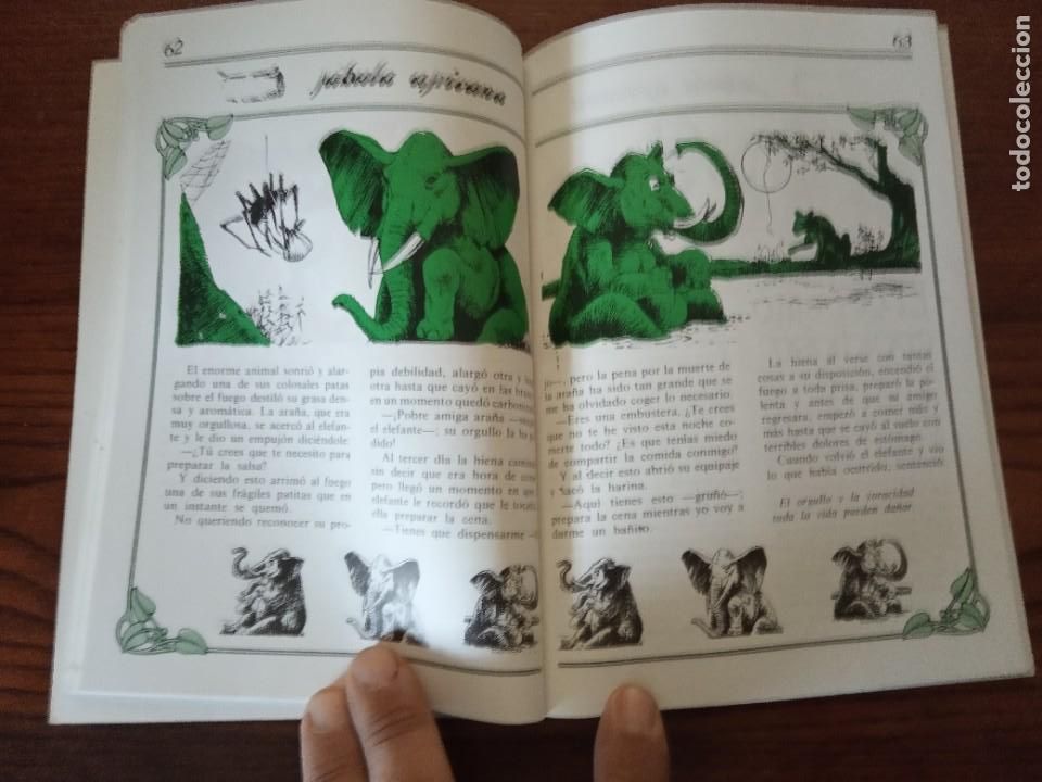 Libros de segunda mano: F&aacute;bulas africanas - Editorial Mundo Negro. - Foto 3