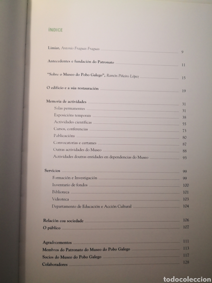 Libros de segunda mano: MUSEO DO POBO GALEGO 20. (1977-1997) - Foto 4