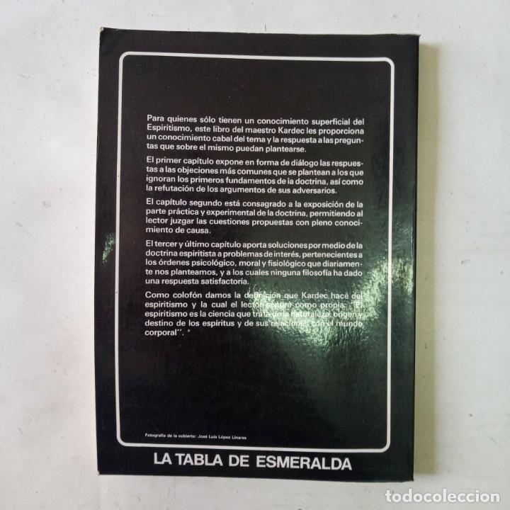 Libros de segunda mano: &iquest;QUE ES ESPIRITISMO?. Kardec, Allan - Foto 2