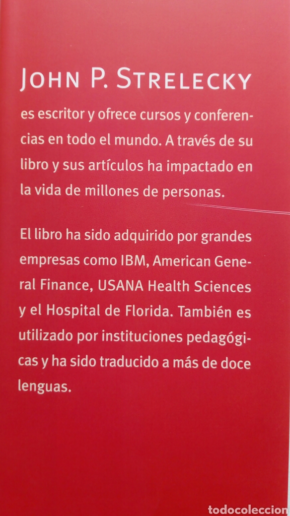 Libros de segunda mano: &iquest;Por qu&eacute; est&aacute;s aqu&iacute;?. John P. Strelecky. - Foto 3