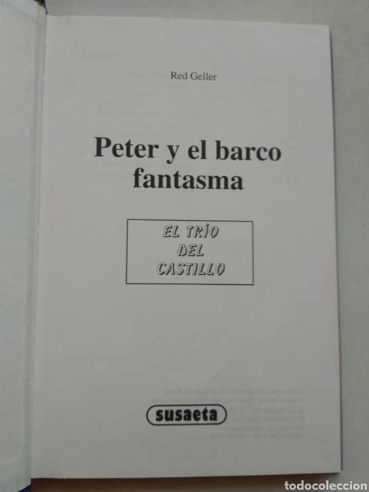 Libros de segunda mano: EL BARCO FANTASMA/EL TRIO DEL CASTILLO - Foto 2