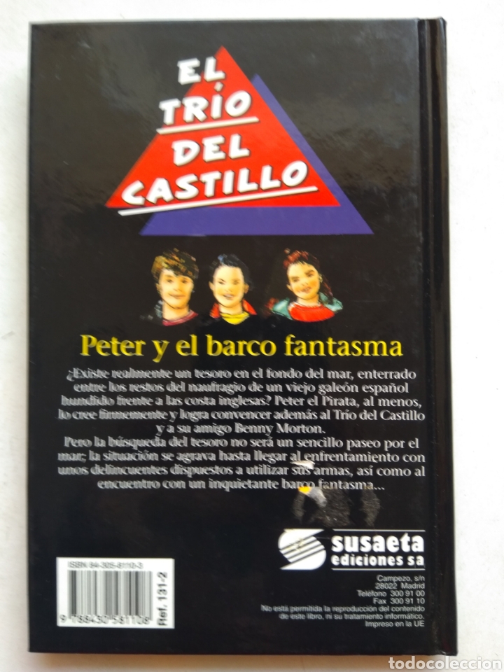 Libros de segunda mano: EL BARCO FANTASMA/EL TRIO DEL CASTILLO - Foto 3