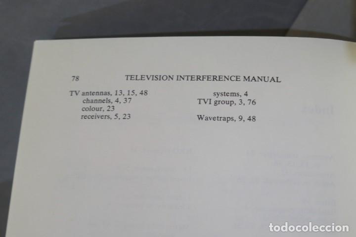 Libros de segunda mano: Television Interference Manual. Priestley - Foto 3