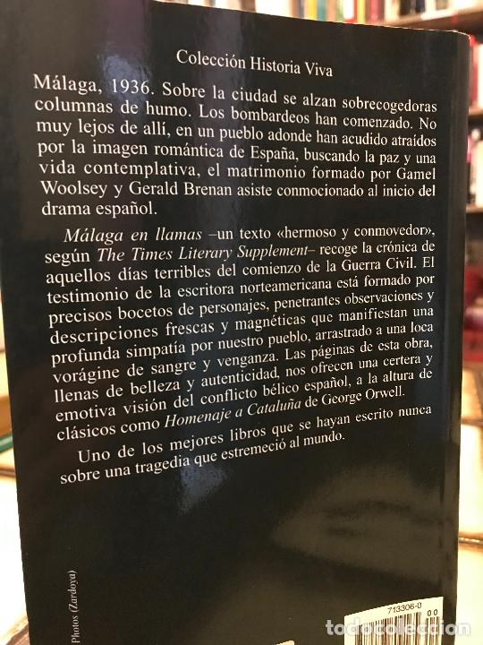 Libros de segunda mano: M&aacute;laga en llamas. Gamel Woolsey - Foto 2