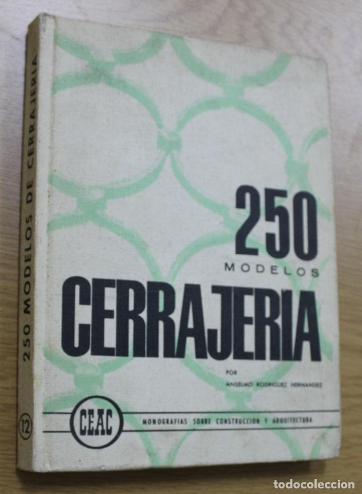 Libros de segunda mano: 250 modelos de Cerrajer&iacute;a - Editorial CEAC - Foto 2