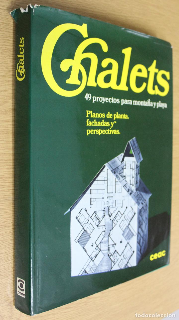 Libros de segunda mano: Chalets, 49 proyectos para monta&ntilde;a y playa - Ed. CEAC - Foto 5