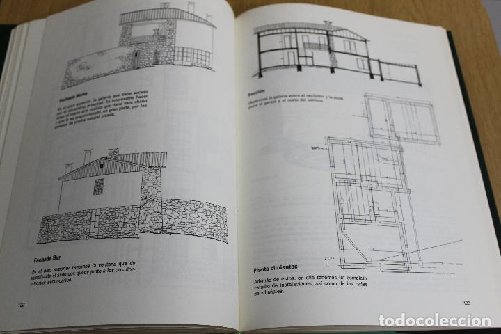 Libros de segunda mano: Chalets, 49 proyectos para monta&ntilde;a y playa - Ed. CEAC - Foto 8
