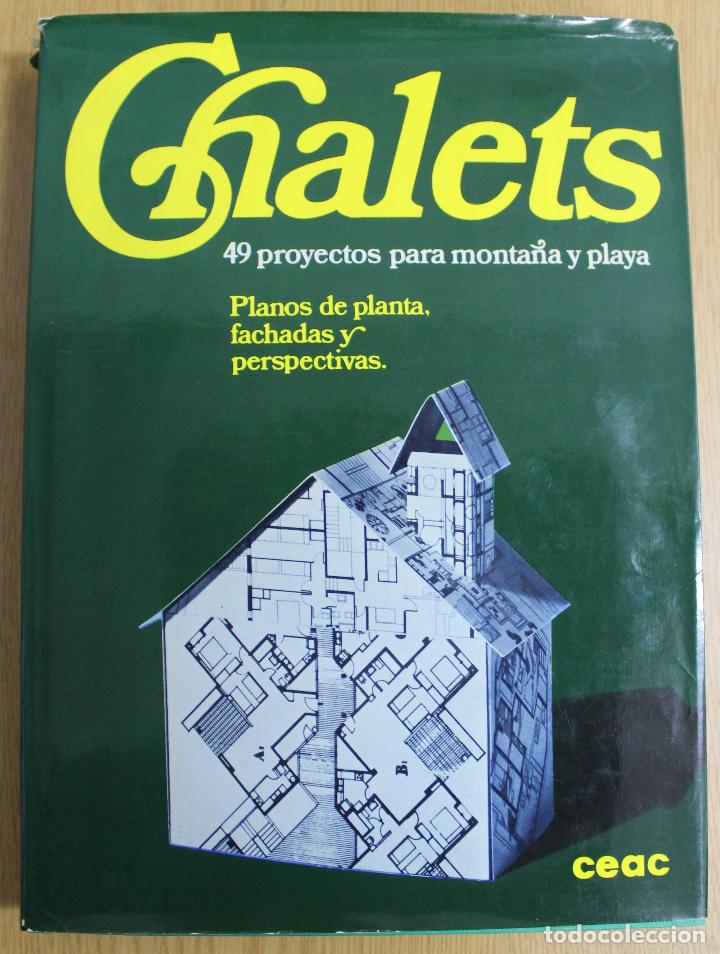 Libros de segunda mano: Chalets, 49 proyectos para monta&ntilde;a y playa - Ed. CEAC - Foto 3