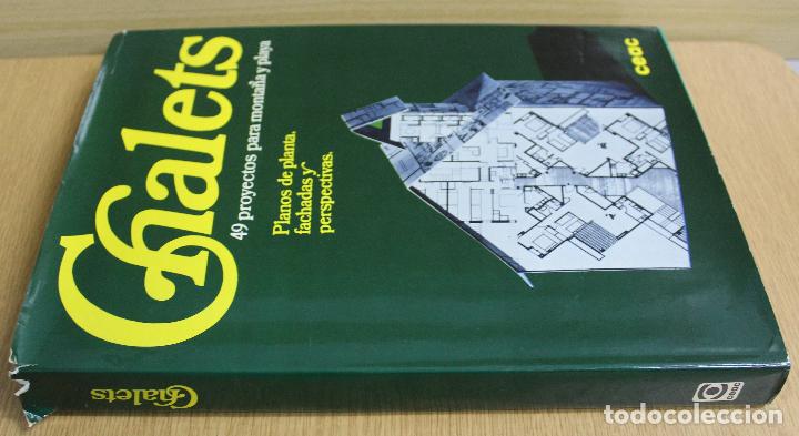 Libros de segunda mano: Chalets, 49 proyectos para monta&ntilde;a y playa - Ed. CEAC - Foto 4