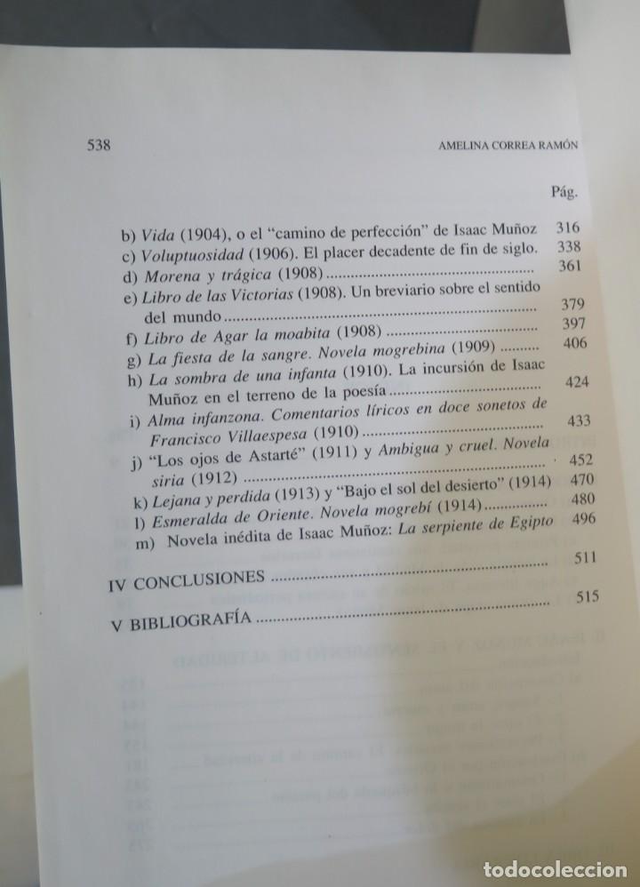 Libros de segunda mano: ISAAC MU&Ntilde;OZ (1881-1925). AMELINA CORREA RAM&Oacute;N - Foto 3