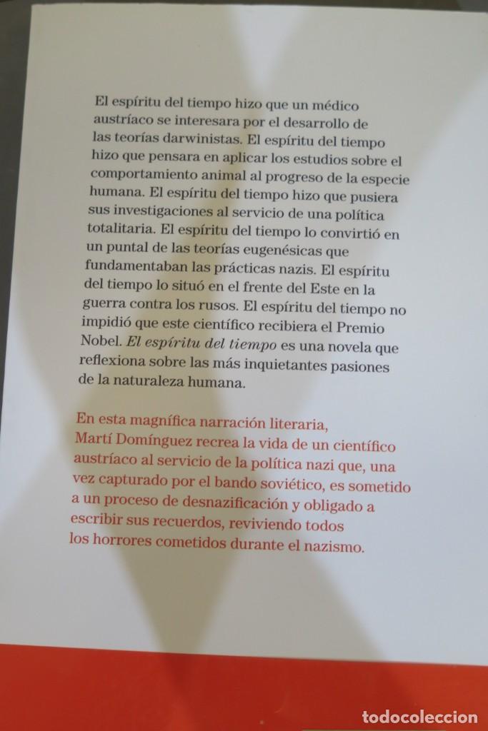 Libros de segunda mano: 2020.- EL ESPIRITU DEL TIEMPO. MARTI DOMINGUEZ - Foto 2