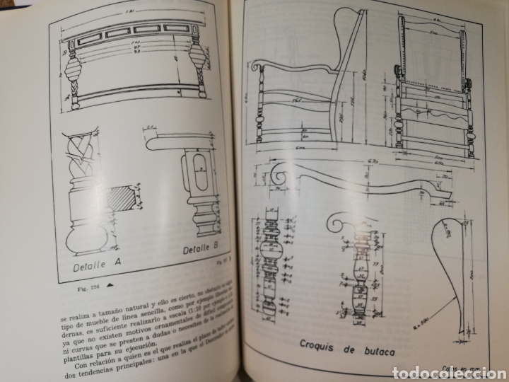 Libros de segunda mano: T&egrave;cnica y pl&agrave;stica del mueble - Foto 4