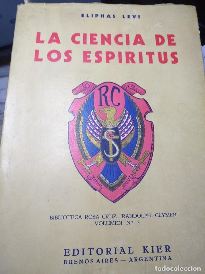 Libros de segunda mano: la ciencia de los esp&iacute;ritus Eliphas Levi - Foto 1