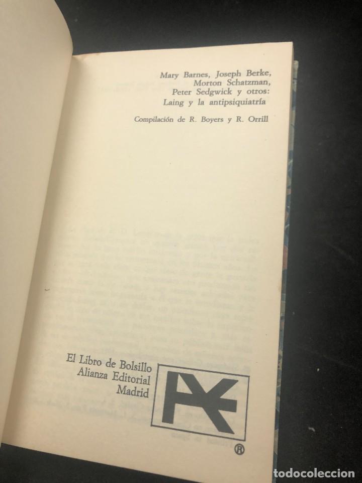 Libros de segunda mano: LAING Y LA ANTIPSIQUIATR&Iacute;A. 1978. Alianza editorial. VV.AA. - Foto 1