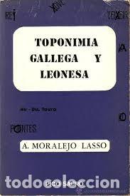 Libros de segunda mano: toponimia gallego y leonesa Abelardo Moralejo Lasso - Foto 1