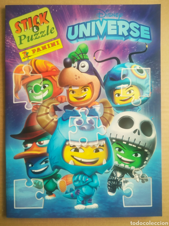 Libros de segunda mano: Stick & Puzzle: Universe (Panini/Disney/Pixar, 2012). Sin usar. - Foto 1