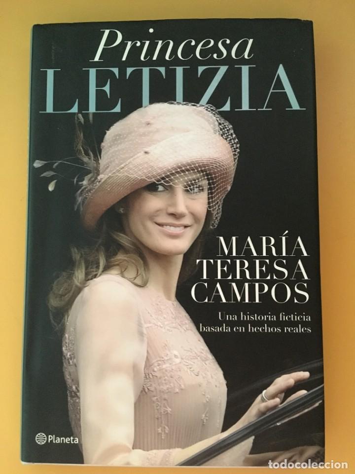 Libros de segunda mano: Libro Princesa Letizia - Maria Teresa Campos Planeta - Foto 1