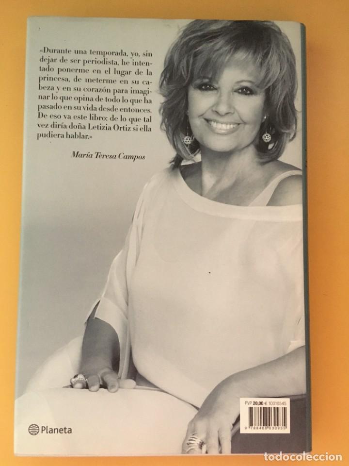 Libros de segunda mano: Libro Princesa Letizia - Maria Teresa Campos Planeta - Foto 2