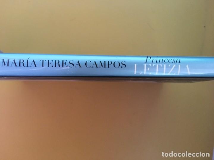 Libros de segunda mano: Libro Princesa Letizia - Maria Teresa Campos Planeta - Foto 3