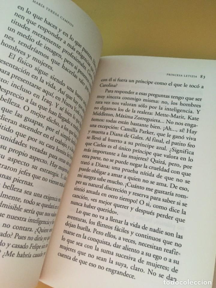 Libros de segunda mano: Libro Princesa Letizia - Maria Teresa Campos Planeta - Foto 4