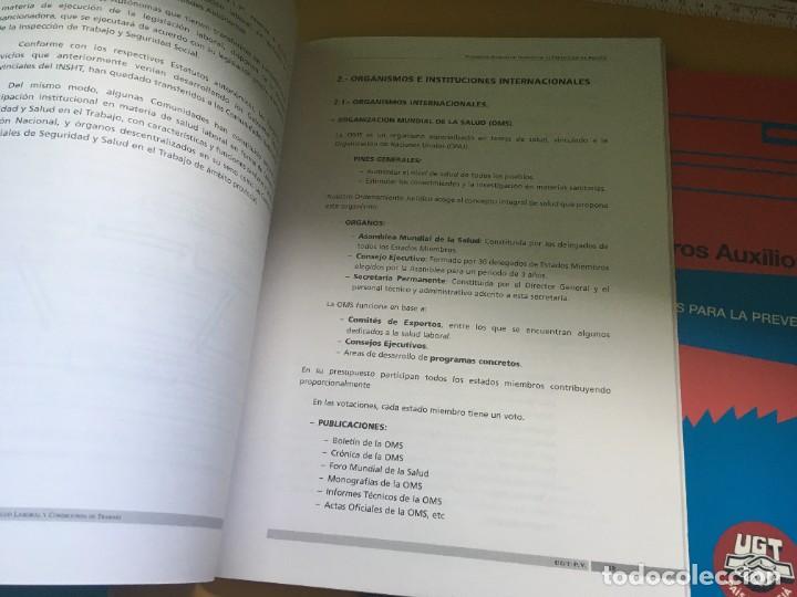 Libros de segunda mano: Curso UGT Primeros Auxilios Riesgos Generales y su prevenci&oacute;n Elementos B&aacute;sicos de Gestion de la pre - Foto 6