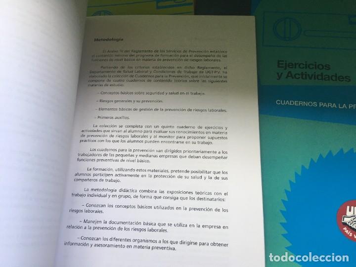 Libros de segunda mano: Curso UGT Primeros Auxilios Riesgos Generales y su prevenci&oacute;n Elementos B&aacute;sicos de Gestion de la pre - Foto 7