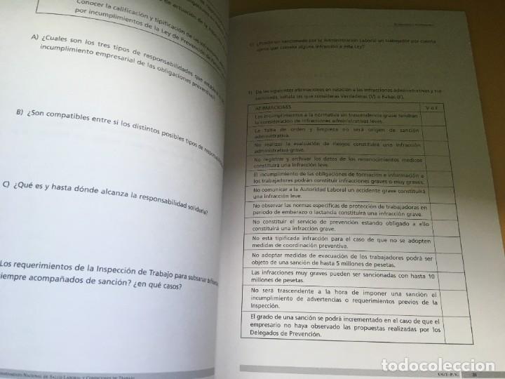 Libros de segunda mano: Curso UGT Primeros Auxilios Riesgos Generales y su prevenci&oacute;n Elementos B&aacute;sicos de Gestion de la pre - Foto 8