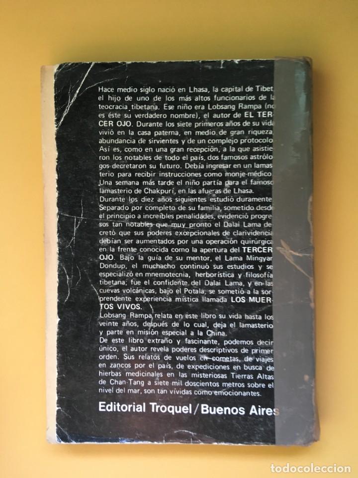 Libros de segunda mano: El tercer ojo - Lobsang RAMPA Editorial Torque - Foto 4