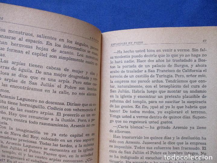 Libros de segunda mano: COLECCI&Oacute;N AUSTRAL / ESPA&Ntilde;OLES EN PAR&Iacute;S / AZOR&Iacute;N - Foto 4