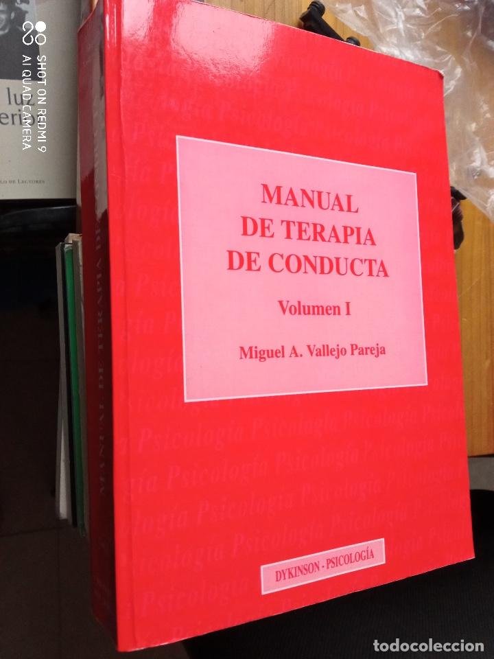 Libri di seconda mano: Miguel A. Vallejo Pareja - Manual de Terapia de conducta. Volumen I