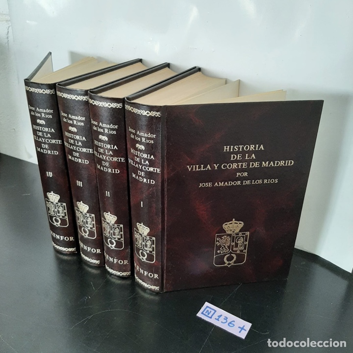 Libros de segunda mano: Historia de la Villa y Corte de Madrid. 4 Tomos - Foto 2