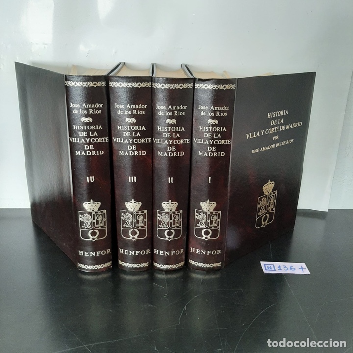 Libros de segunda mano: Historia de la Villa y Corte de Madrid. 4 Tomos - Foto 1