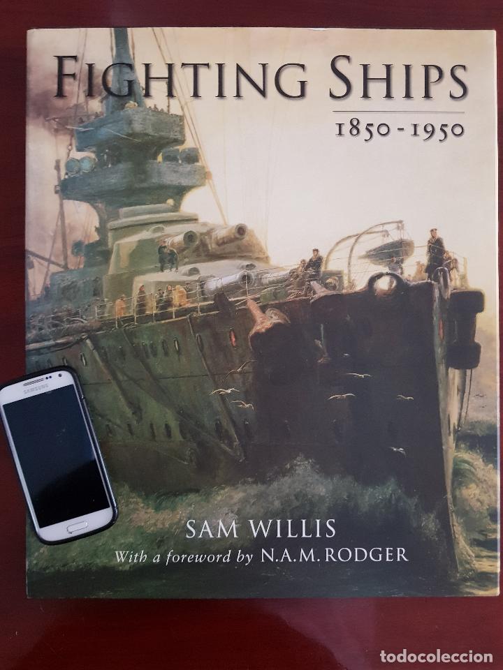 Libros de segunda mano: Fighting Ships. Vol 3 - 1850 - 1950 (gran formato) - Sam Willis - Foto 1