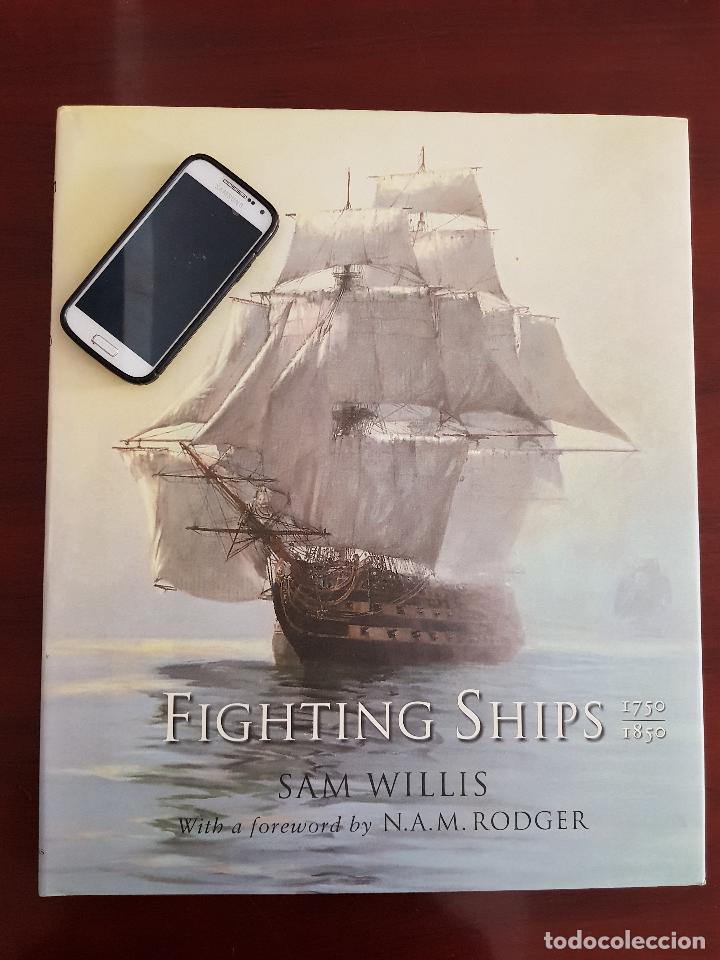 Libros de segunda mano: Fighting Ships. Vol 2 - 1750-1850 (gran formato) - Sam Willis - Foto 1