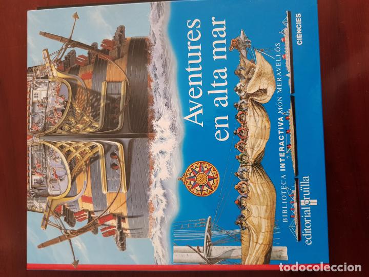 Libros de segunda mano: Aventures en alta mar (catal&agrave;) - Foto 1