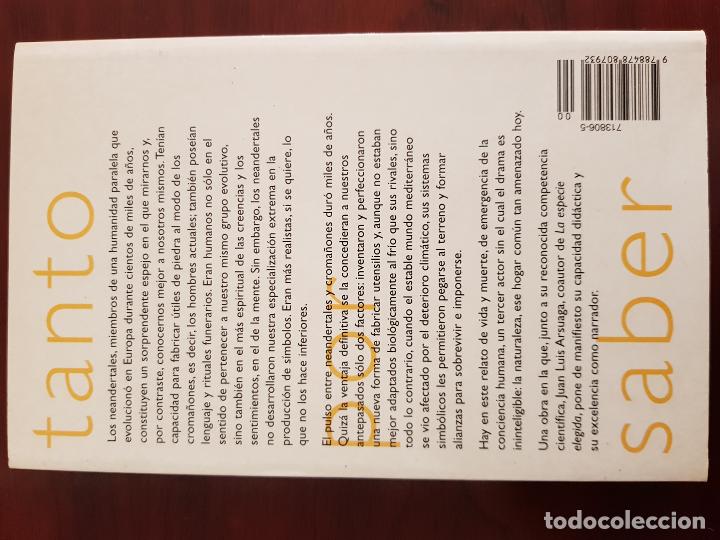 Libros de segunda mano: El collar del Neandertal - Juan Luis Arsuaga - Foto 2