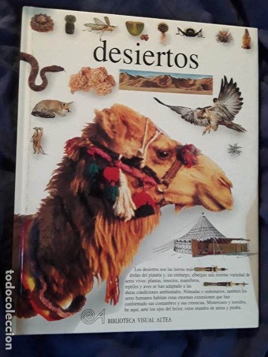 Libros de segunda mano: Desiertos. Biblioteca visual Altea. Excelente estado - Foto 1