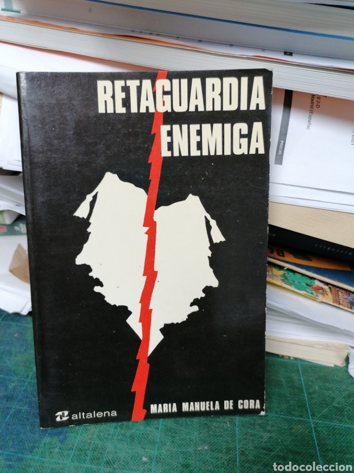 Libros de segunda mano: Retaguardia enemiga. Maria manuela de Cora - Foto 1