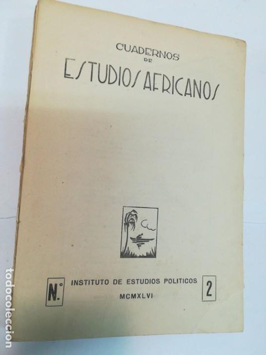 Libros de segunda mano: Cuadernos de estudios africanos SA5478A - Foto 1