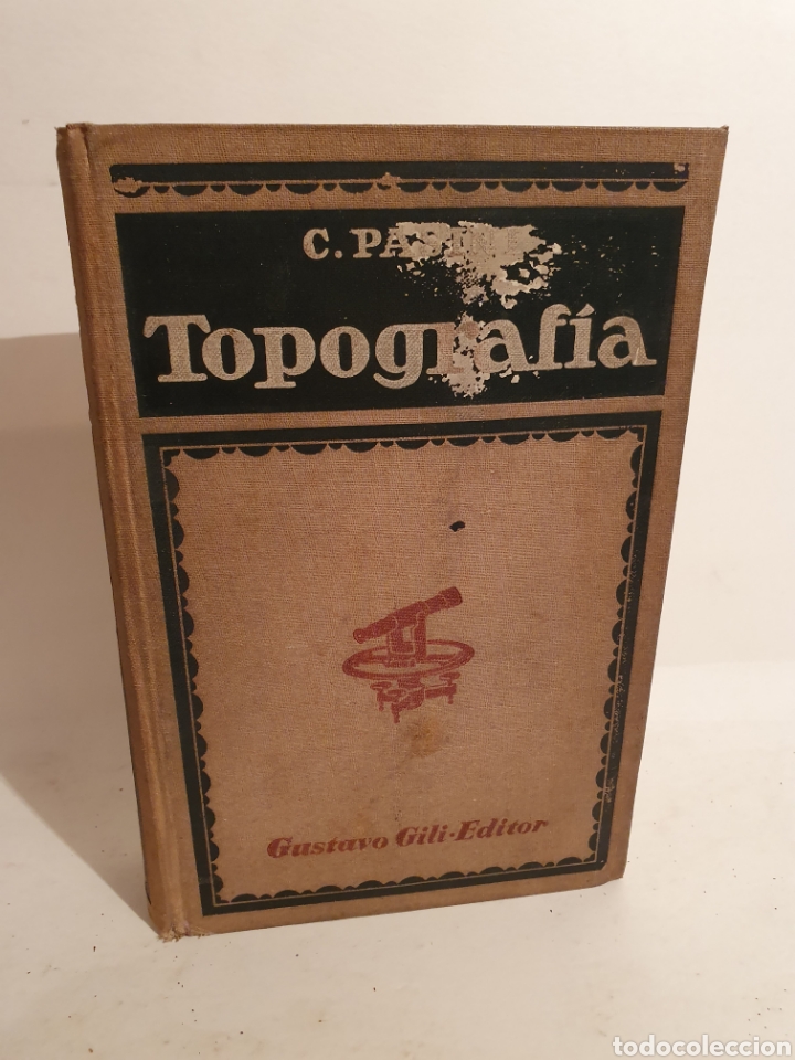 Libros de segunda mano: PASINI. TOPOGRAFIA. GUSTAVO GILI. 2&deg;EDICION 1940. - Foto 1